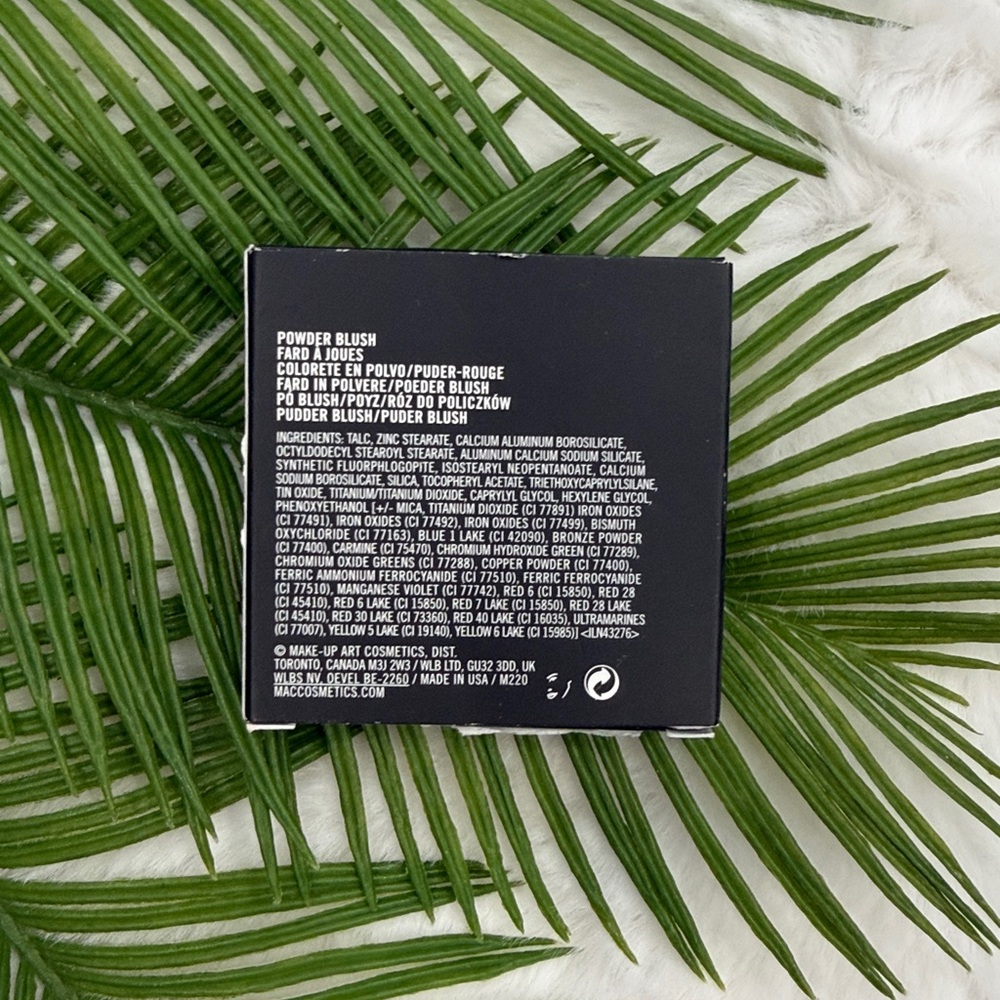 NIB MAC Powder Blush in Burnt Pepper Full Size - Picture 3 of 7